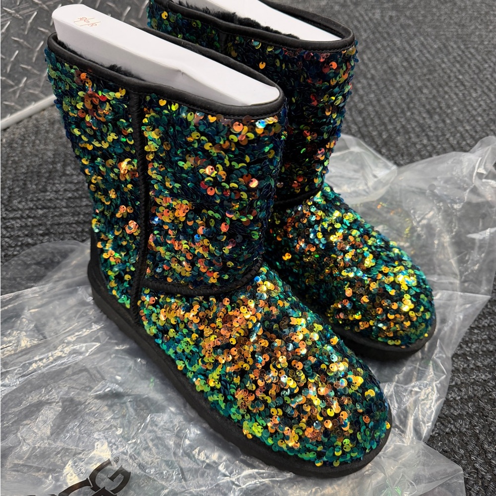 Ugg Boots - Multicolor Sparkle Sequin